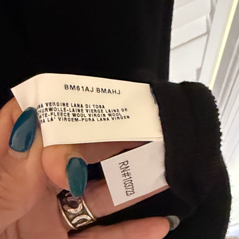 Armani Black Sleeveless Midi Dress with jacket - Picture 6 of 11